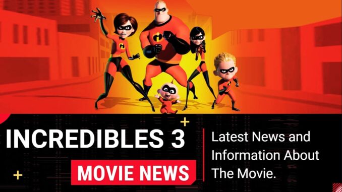 Incredibles 3 movie Release Date
